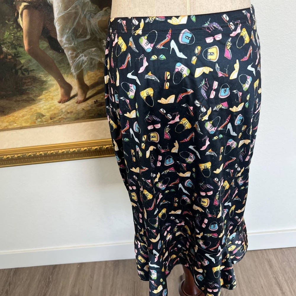 Y2K Flirty Feminine Midi Skirt • Vintage 2000s - Picture 3 of 6